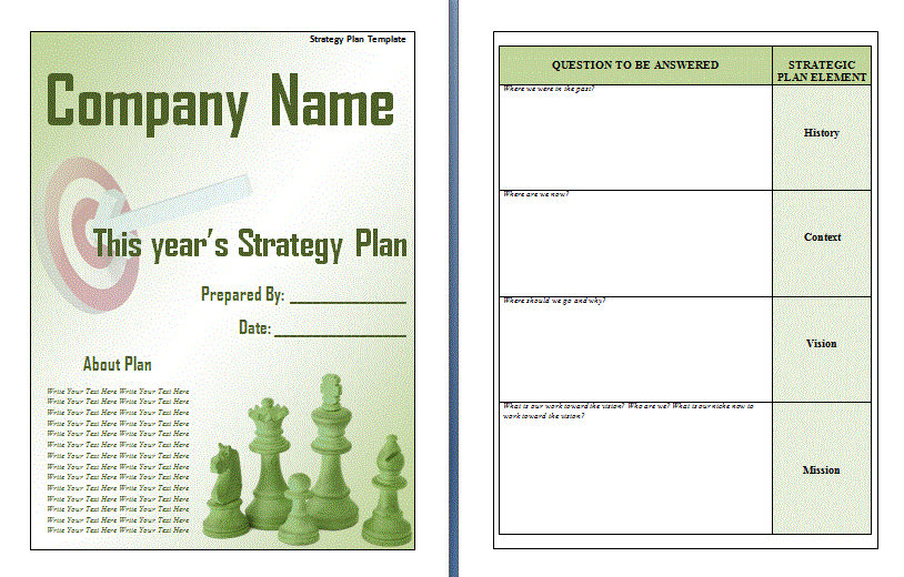 Proposal Strategy Template