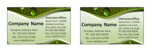 Visiting Card Template