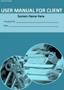 User-Manual-Template User Manual Template