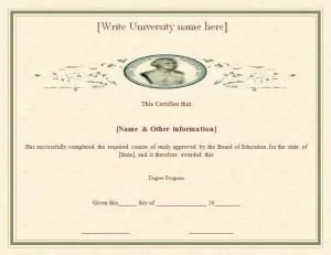 Degree-Certificate-Template-231x300 Degree Certificate Template